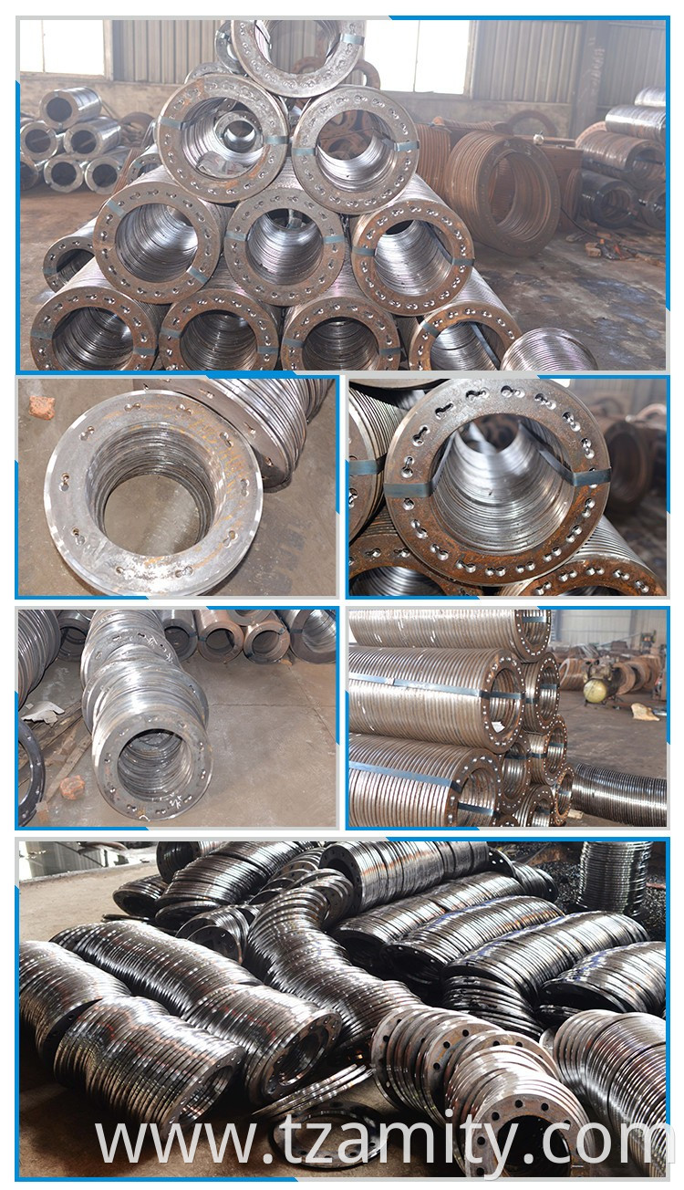 carbon steel joint plate for spun pile